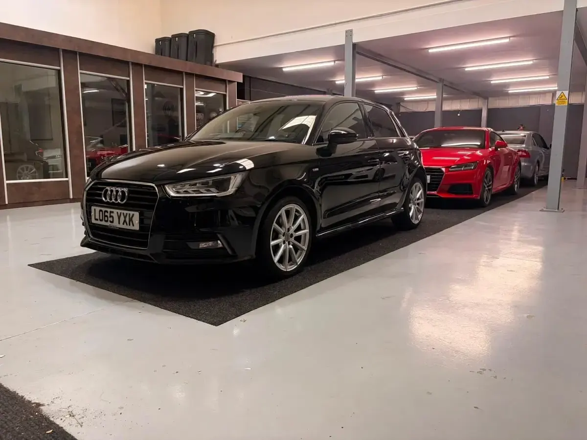 Used Audi A1 Sportback S-Line 2016 Black Hatchback