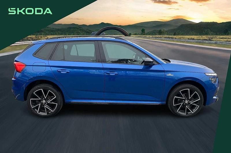 Used Skoda Kamiq Monte Carlo 147 HP (108 kW) 2023 Blue SUV