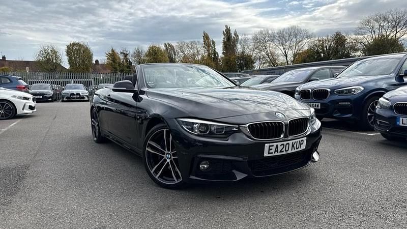 Black Used 2020 BMW 420 M Sport Cabriolet | £21,311 (Super price) - Image 1/4