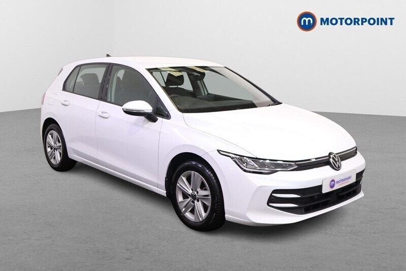 White Used 2024 VW Golf VIII Life Hatchback | £20,999 (Good price) - Image 1/4