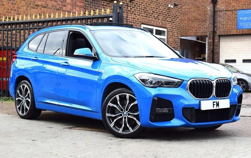 Blue Used 2022 BMW X1 M Sport SUV | £15,450 (Fair price) - Image 1/3