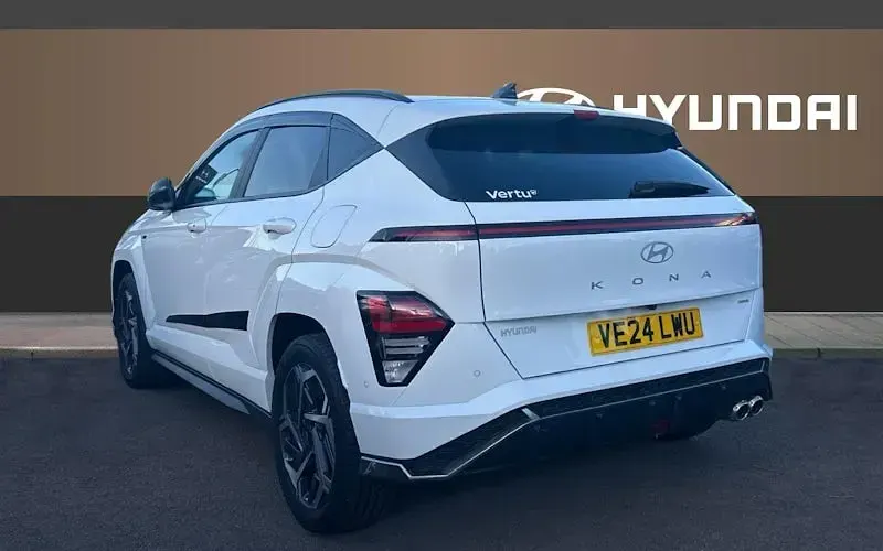 Used Hyundai Kona N Line 141 HP (103 kW) 2024 White SUV