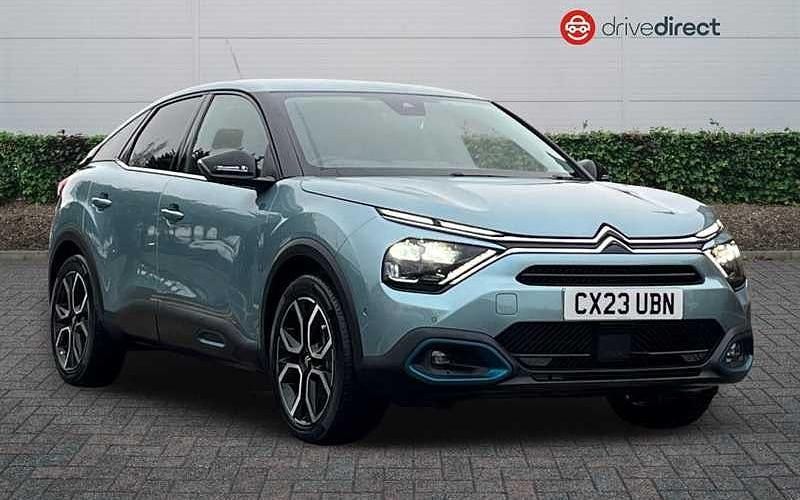 Blue Used 2023 Citroën e-C4 Shine Hatchback | £13,500 (Fair price) - Image 1/4