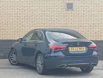 Used Mercedes A200 Executive 163 HP (119 kW) 2022 Blue Sedan