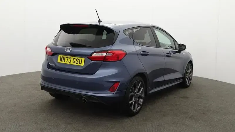 Used Ford Fiesta ST-Line 100 HP (73 kW) 2023 Blue Hatchback