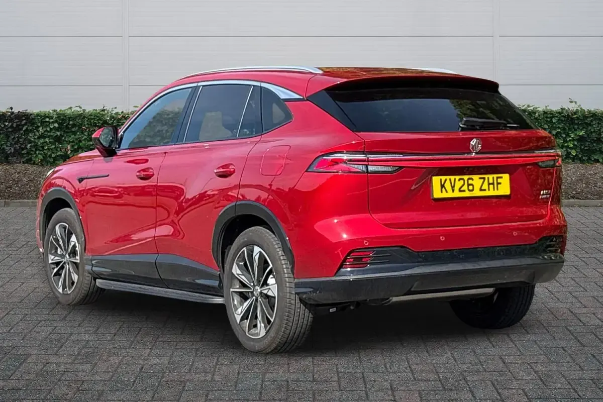 New MG HS Trophy 2026 Red SUV