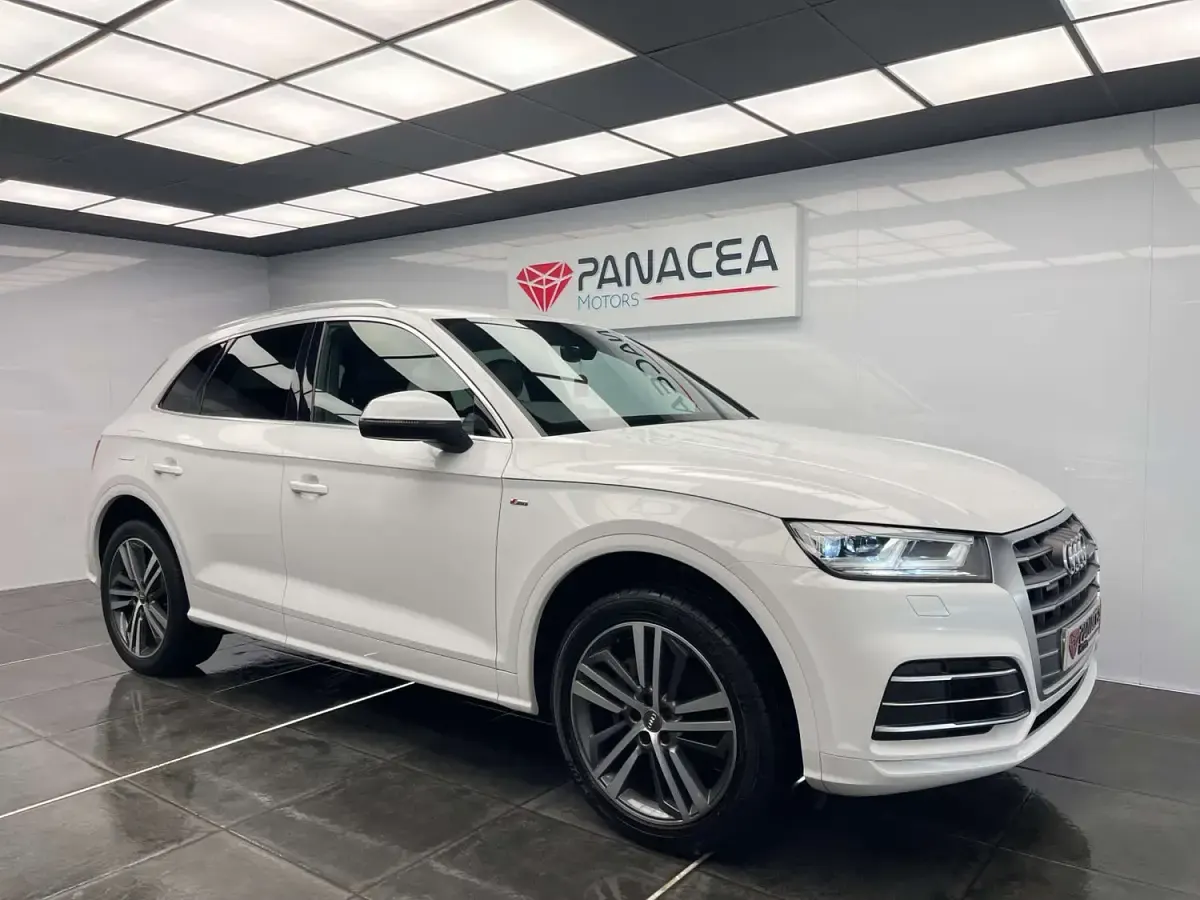 Used Audi Q5 S-Line 190 HP (139 kW) 2018 White SUV