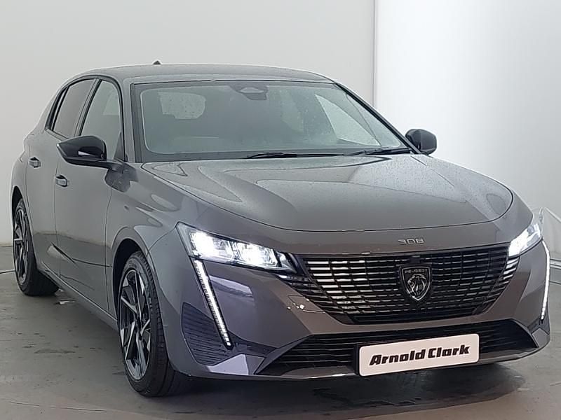 Special metallic selenium grey New 2025 Peugeot 308 Allure Hatchback | £23,498 - Image 1/4