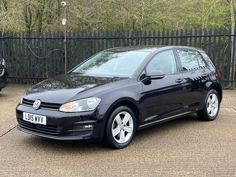 Used VW Golf VII Match 2015 Black Hatchback