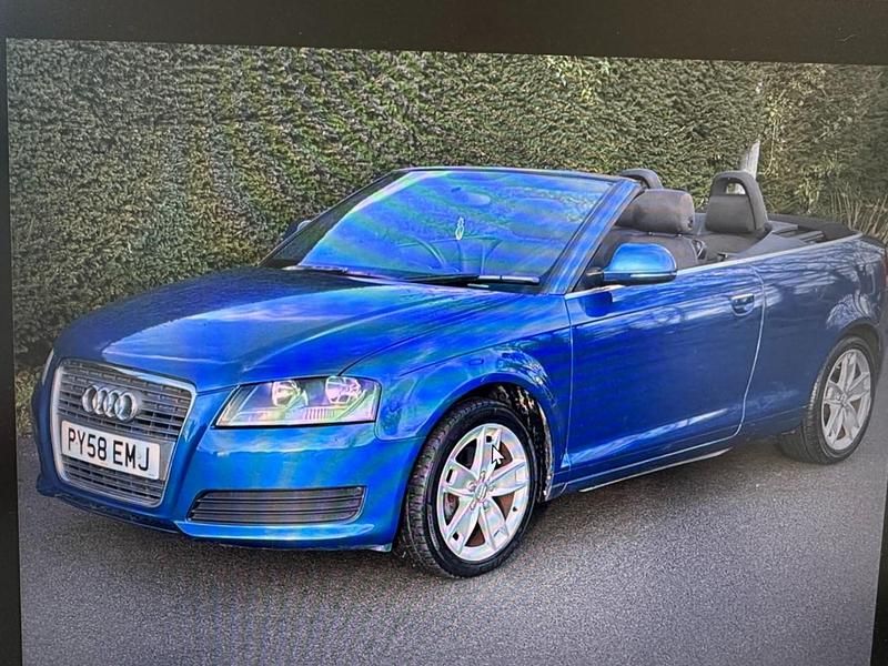 Used Audi A3 Cabriolet Sport 160 HP (117 kW) 2008 Blue Cabriolet