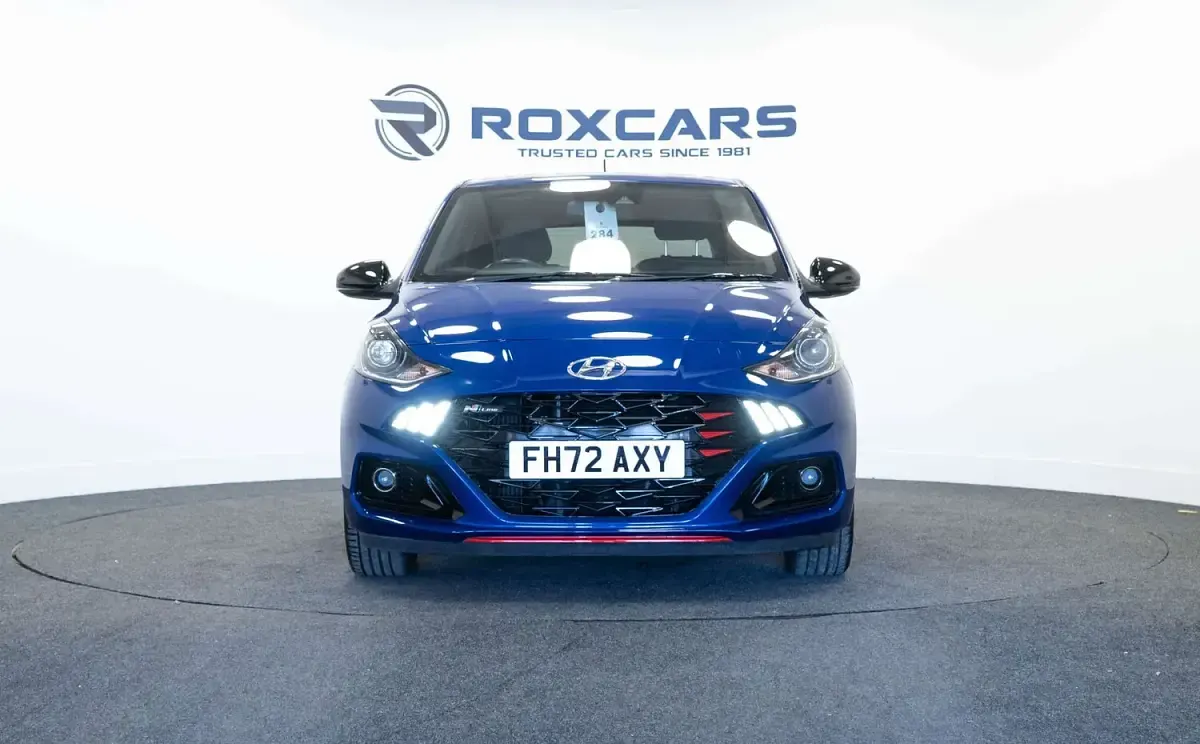 Used Hyundai i10 N Line 100 HP (73 kW) 2023 Blue Hatchback