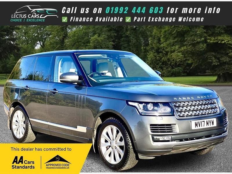 Grey Used 2017 Land Rover Range Rover Vogue SUV | £18,990 (Good price) - Image 1/3