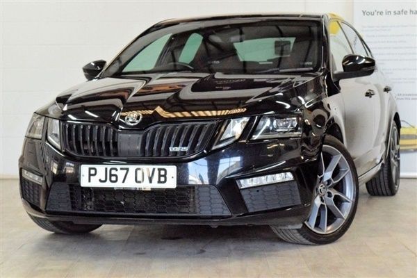 Black Used 2017 Skoda Octavia vRS Hatchback | £12,600 (Fair price) - Image 1/1