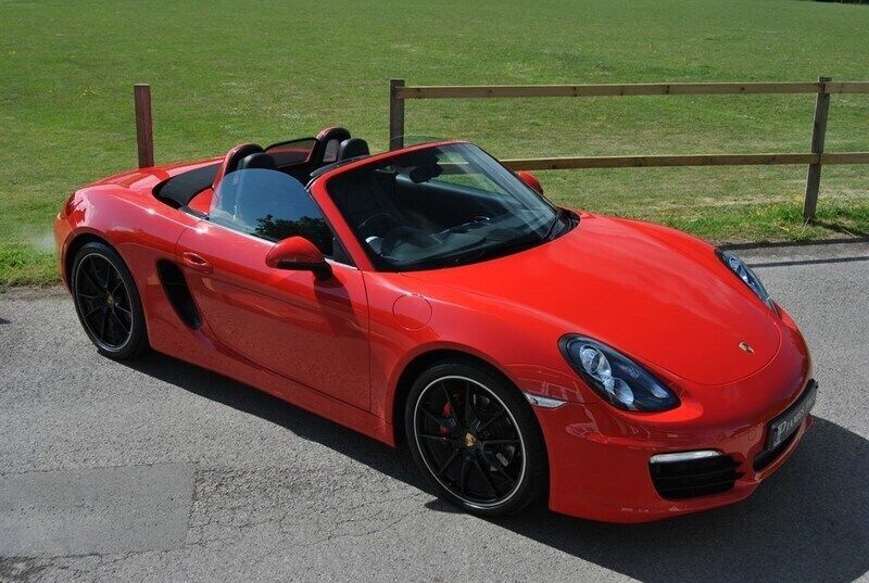 Guards red Used 2013 Porsche Boxster Cabriolet | £32,990 (Fair price) - Image 1/4