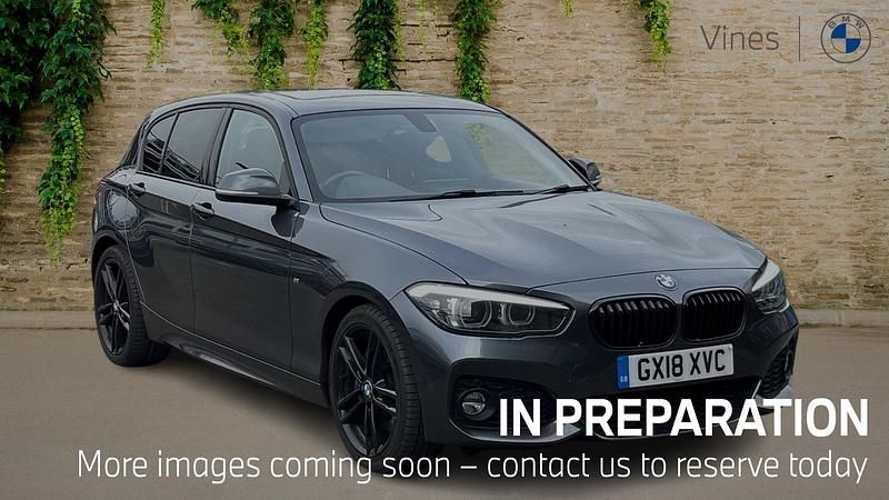 Used BMW 118 M Sport 134 HP (98 kW) 2018 Grey Hatchback