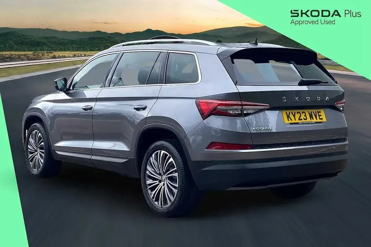 Used Skoda Kodiaq SE L Executive 110 HP (80 kW) 2023 Graphite grey metallic SUV