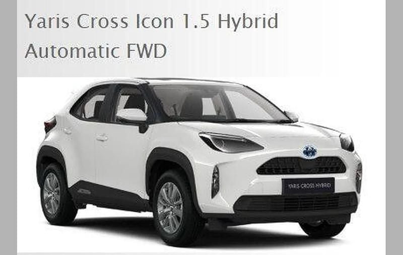 Used Toyota Yaris Cross 113 HP (83 kW) 2023 White SUV