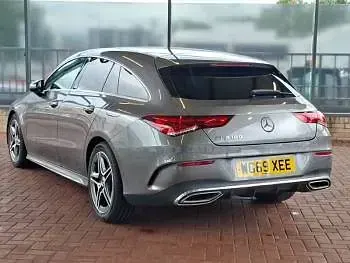Used Mercedes CLA180 AMG line 136 HP (100 kW) 2019 Grey Coupe