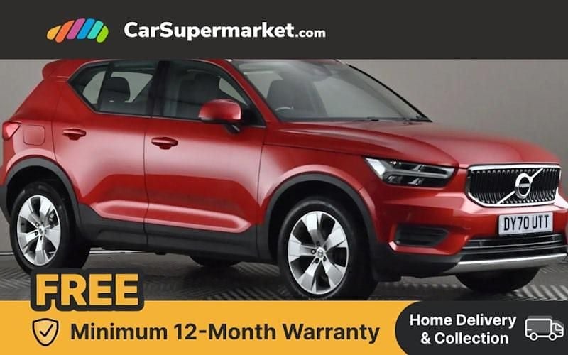 Red Used 2020 Volvo XC40 Momentum SUV | £17,697 (Fair price) - Image 1/4