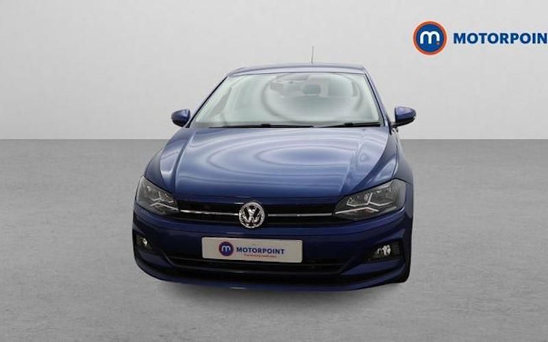 Used VW Polo Match 95 HP (69 kW) 2020 Blue Hatchback