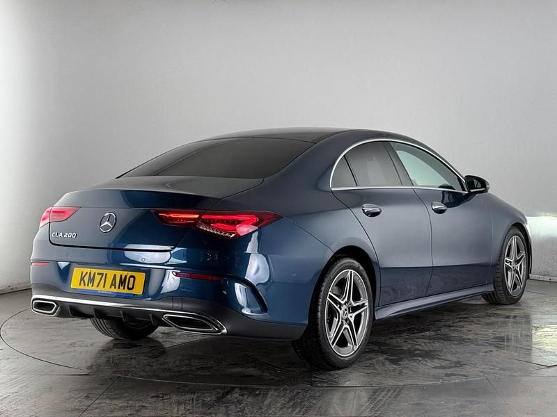 Used Mercedes CLA200 AMG Line Premium 2021 Blue Coupe