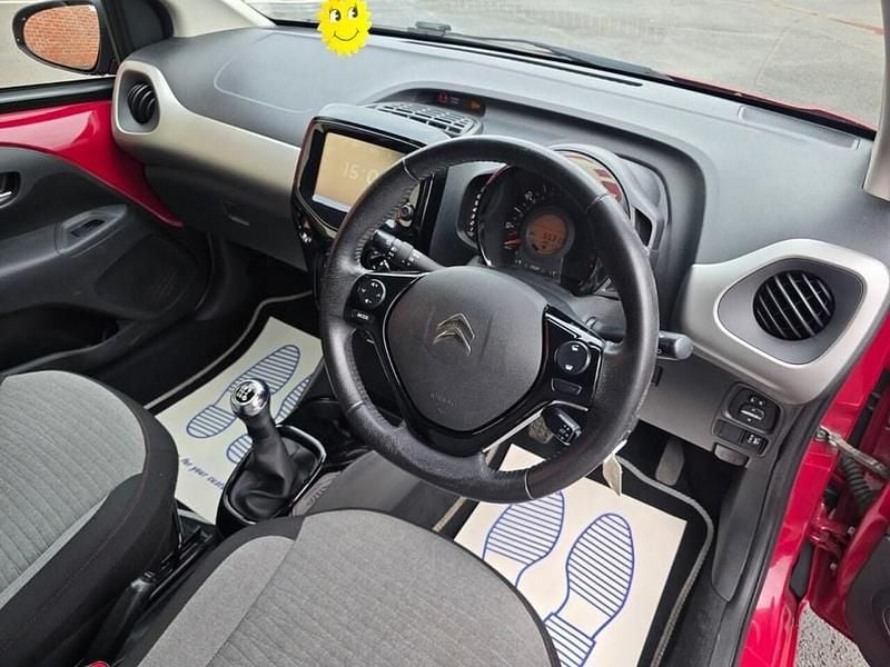 Used Citroën C1 Flair 82 HP (60 kW) 2018 Red Hatchback