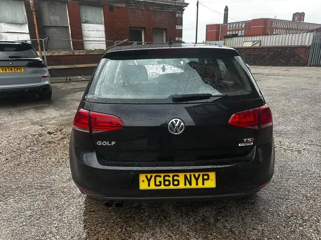 Used VW Golf VII Edition 125 HP (91 kW) 2016 Black Hatchback