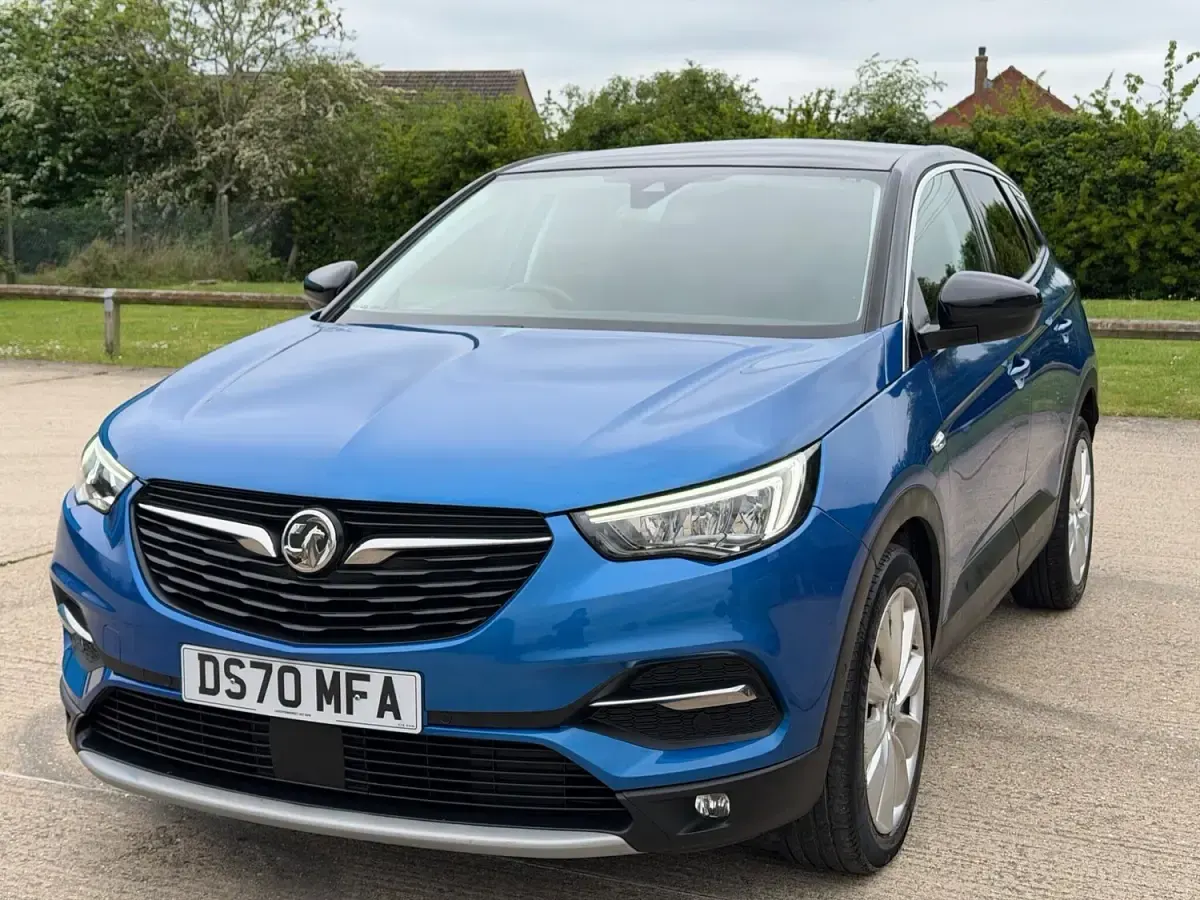 Used Vauxhall Grandland X Elite 130 HP (95 kW) 2020 Blue SUV