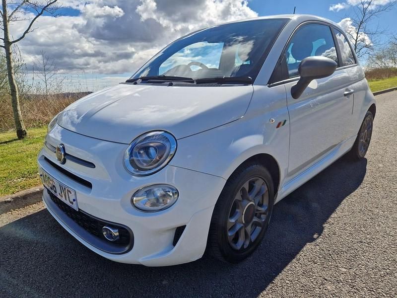 Used Fiat 500 S 69 HP (50 kW) 2016 White Hatchback
