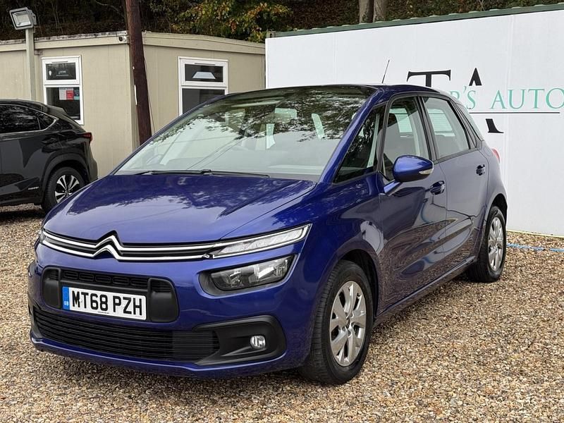Used Citroën C4 PureTech 2018 Blue MPV