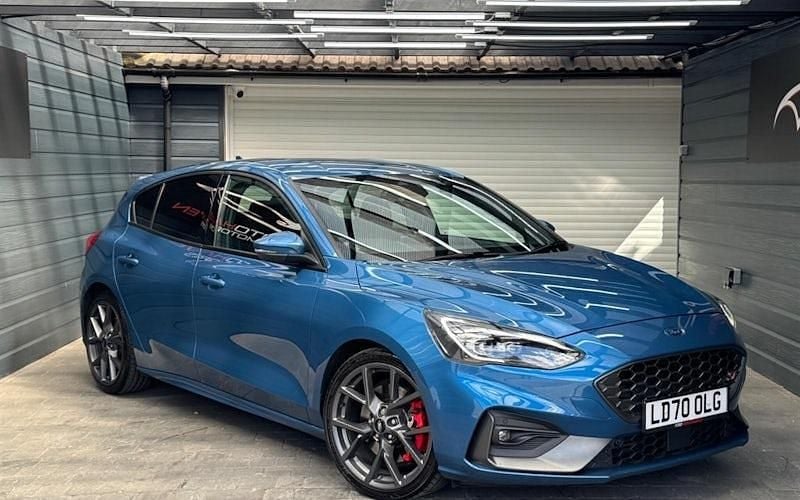 Used Ford Focus ST 280 HP (205 kW) 2020 Blue Hatchback