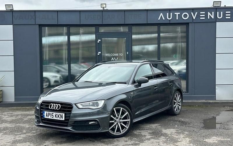 Used Audi A3 Sportback S-Line 150 HP (110 kW) 2015 Grey Hatchback