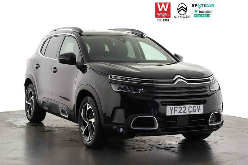 Black Used 2022 Citroën C5 Aircross PureTech SUV | £18,299 (Fair price) - Image 1/3