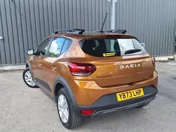 Used Dacia Sandero Expression 91 HP (66 kW) 2023 Orange Hatchback