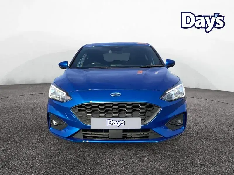 Used Ford Focus ST-Line 120 HP (88 kW) 2019 Blue Hatchback