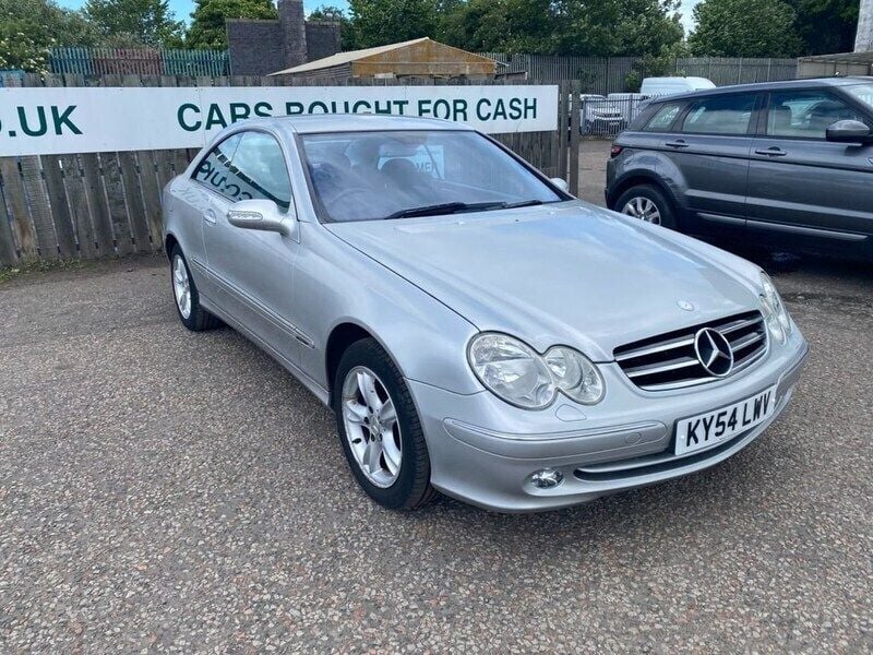 Silver Used 2004 Mercedes CLK200 Avantgarde Coupe | £2,995 (A bit pricey) - Image 1/4