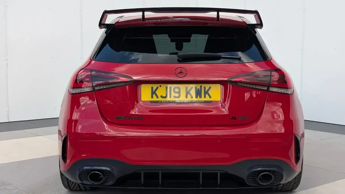 Used Mercedes A35 AMG Premium Plus 2019 Red Hatchback