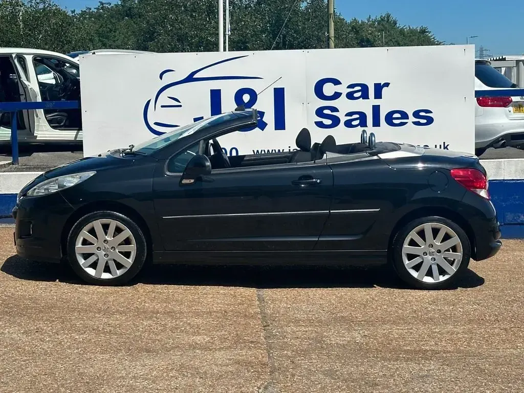 Used Peugeot 207 CC GTi 120 HP (88 kW) 2011 Black Cabriolet