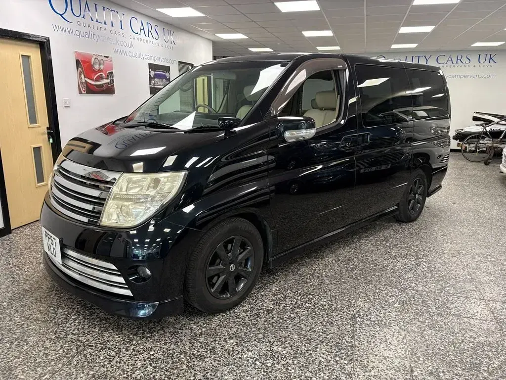 Used Nissan Elgrand 2023 Black MPV