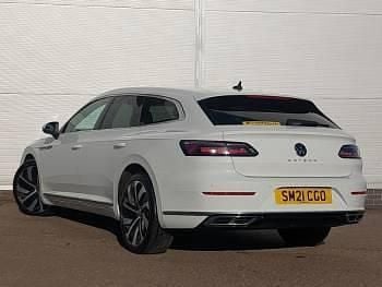 Usado VW Arteon R-line 150 HP (110 kW) 2021 Branco Carrinha