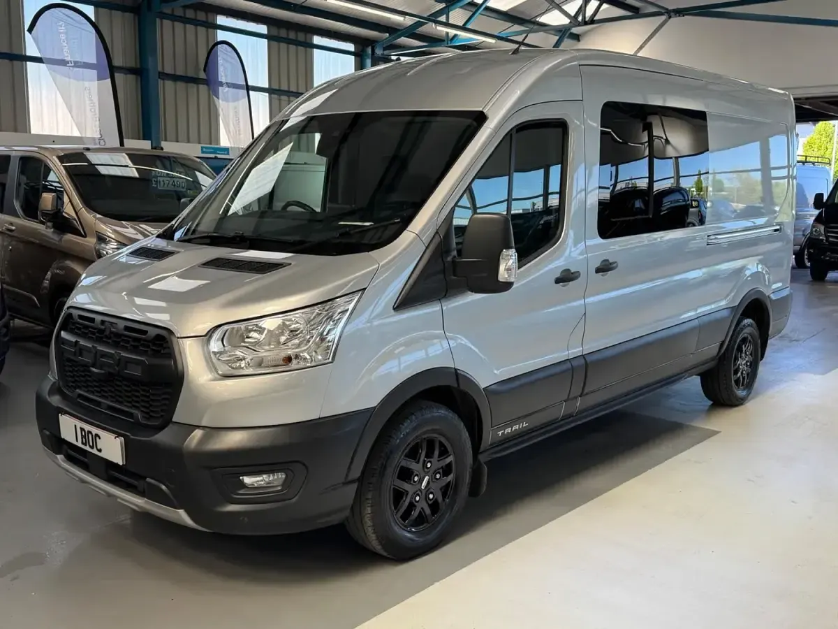 Used Ford Transit S 170 HP (125 kW) 2020 Silver Van