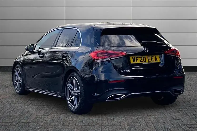 Używany Mercedes A200 Executive 163 KM (119 kW) 2020 Czarny Hatchback