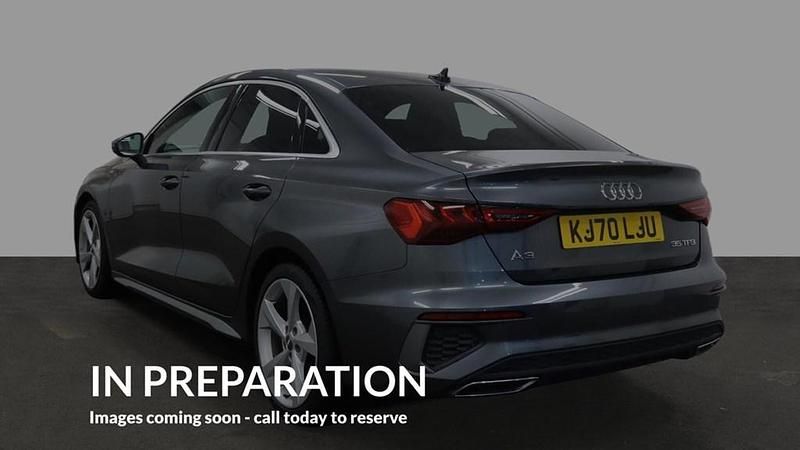 Used Audi A3 S-Line 150 HP (110 kW) 2020 Grey Sedan