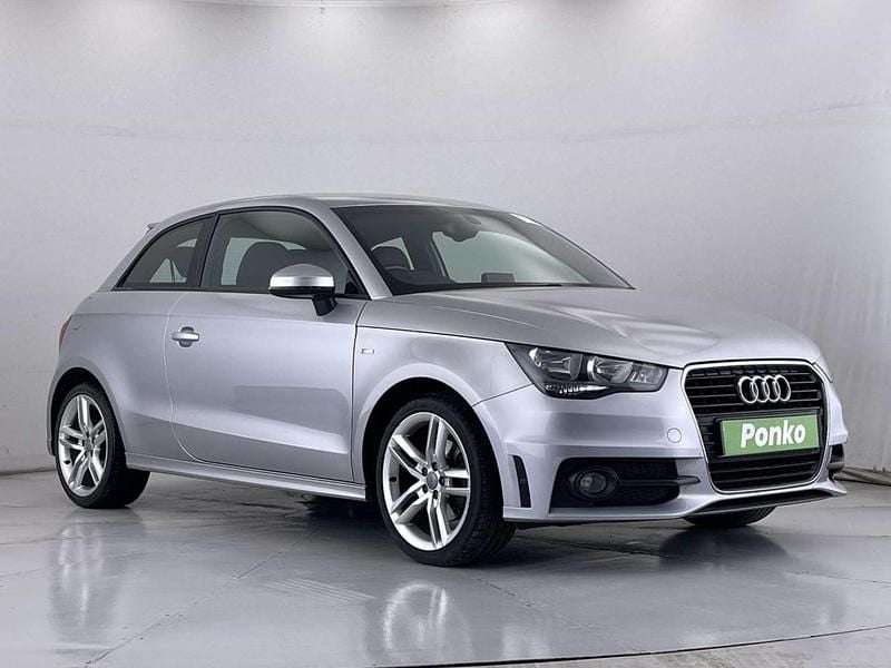 Silver Used 2014 Audi A1 S-Line Hatchback | £7,330 (Good price) - Image 1/3