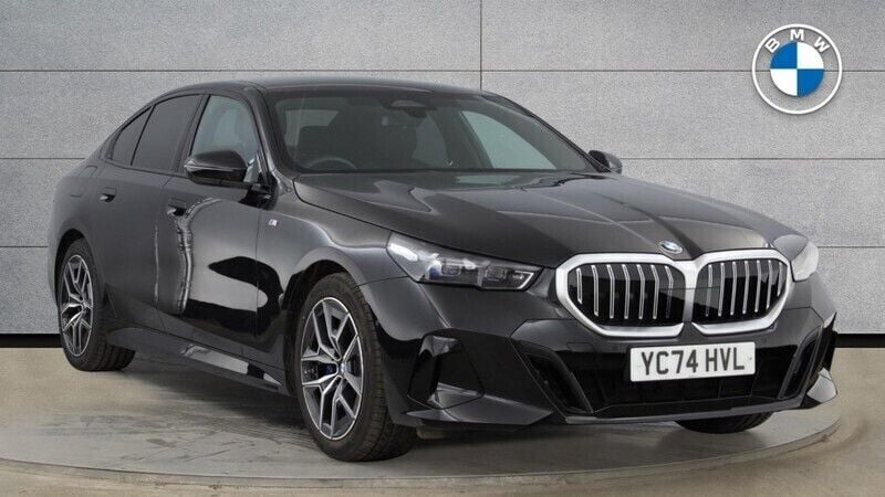 Black Used 2024 BMW 520 M Sport | £36,809 (Good price) - Image 1/4