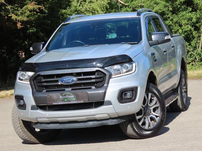 Begagnad Ford Ranger Wildtrack 2019 Silver Pickup