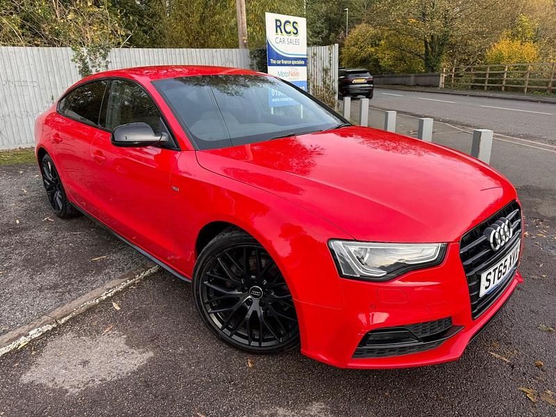 Red Used 2016 Audi A5 Sportback Black Edition Hatchback | £10,999 (Good price) - Image 1/2