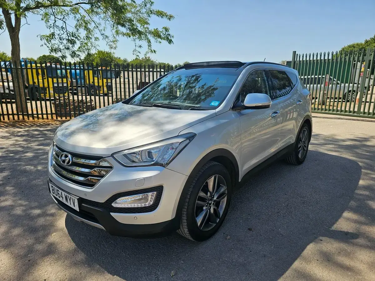 Used Hyundai Santa Fe Premium SE 2014 Silver SUV