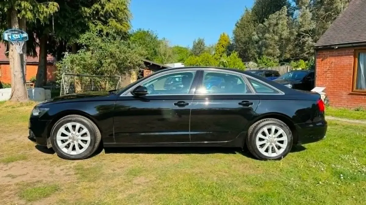 Used Audi A6 2014 Black Sedan
