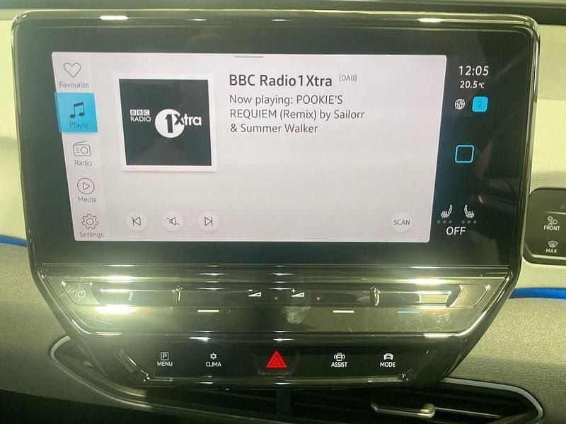 Used VW ID.3 Pro Performance 150 kW (204 HP) 2020 Grey Hatchback